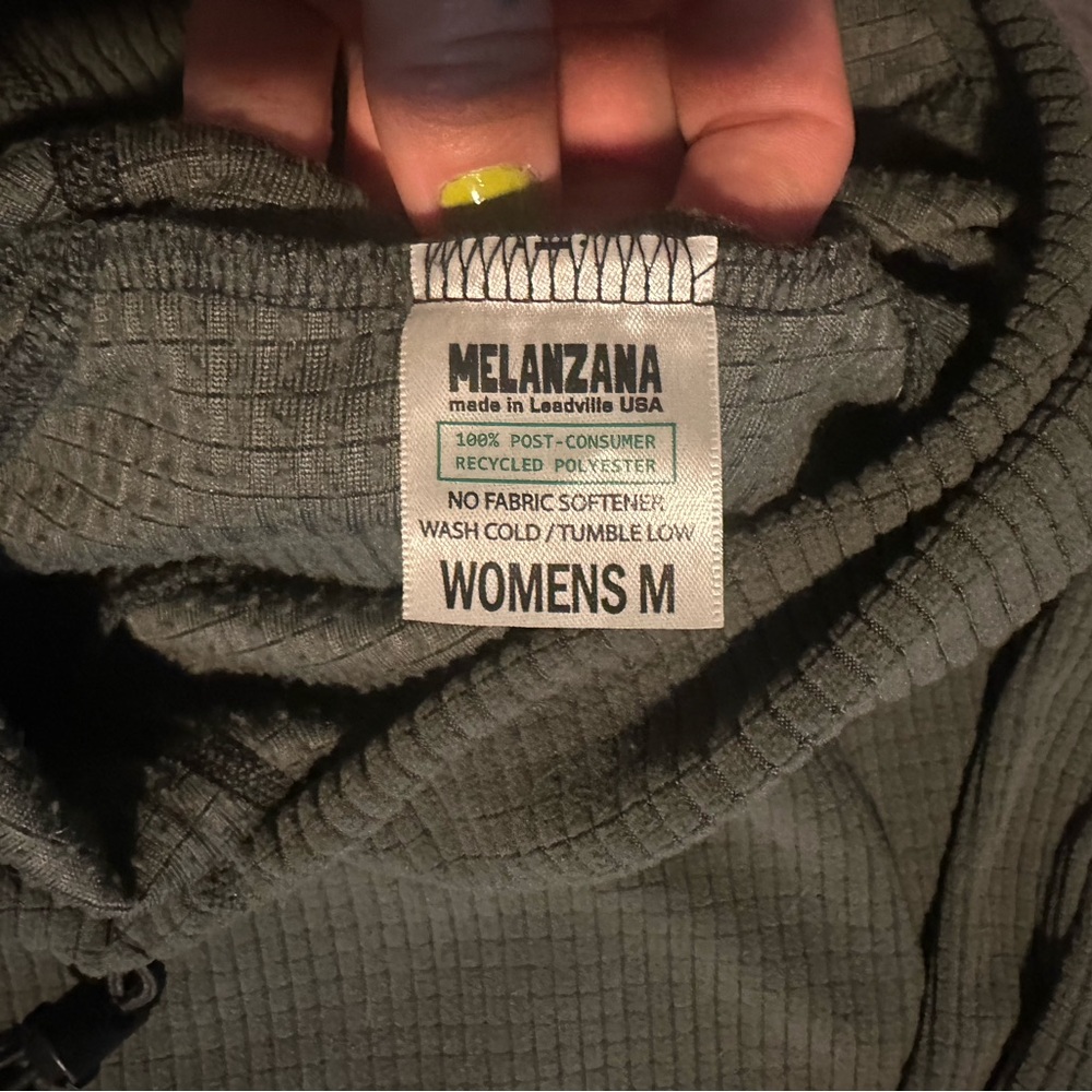 Melanzana micro grid dress v2 medium